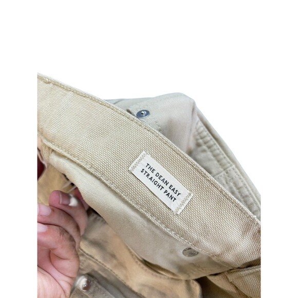 Madewell‎ The Dean Easy Straight Jean in Vintage Khaki Size 28 - Picture 8 of 15